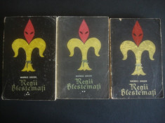 MAURICE DRUON - REGII BLESTEMATI 3 volume foto