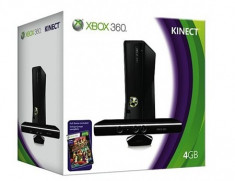 Xbox 360 slim HDD 250GB + kinect + 54 jocuri + 3 controllere foto