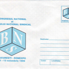 Congresul National al BNS, intreg postal necirculat, 1999