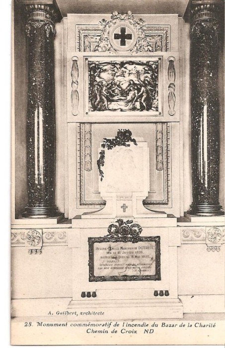 CPI (B5293) CARTE POSTALA - PARIS - MONUMENT, CAMINUL CRUCII, 28