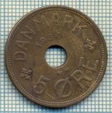 6221 MONEDA - DANEMARCA (DANMARK) - 5 ORE - ANUL 1934 -starea care se vede, Europa