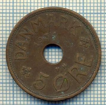 6219 MONEDA - DANEMARCA (DANMARK) - 5 ORE - ANUL 1934 -starea care se vede foto