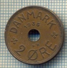 6236 MONEDA - DANEMARCA (DANMARK) - 2 ORE - ANUL 1936 -starea care se vede