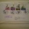 F D C SUD KOREEA - FLORA , 2002 - CIRCULAT , CU ALTE 2 TIMBRE PE VERSO .