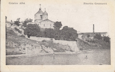 MOLDOVA BASARABIA CETATEA ALBA BISERICA GRECEASCA foto