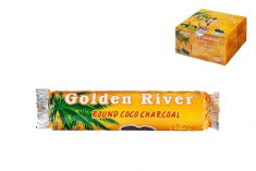 CARBUNI Golden River round coco charocal foto