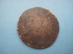 Moneda Austria 1-2 kreutzer 1851-B bronz uzat. foto