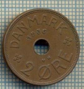 6251 MONEDA - DANEMARCA (DANMARK) - 2 ORE - ANUL 1936 -starea care se vede