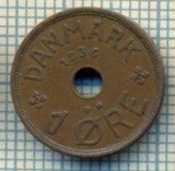 6281 MONEDA - DANEMARCA (DANMARK) - 1 ORE - ANUL 1936 -starea care se vede, Europa