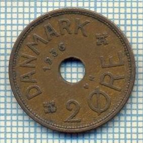6246 MONEDA - DANEMARCA (DANMARK) - 2 ORE - ANUL 1936 -starea care se vede foto