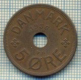 6273 MONEDA - DANEMARCA (DANMARK) - 5 ORE - ANUL 1936 -starea care se vede, Europa