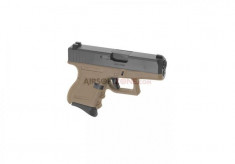 Pistol airsoft WE G27 Desert Metal Version GBB foto