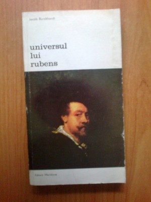 n5 Universul lui Rubens - Jacob Bucrkhardt foto