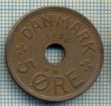 6257 MONEDA - DANEMARCA (DANMARK) - 5 ORE - ANUL 1936 -starea care se vede, Europa