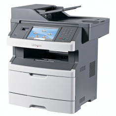 Multifunctionala laser monocrom Lexmark x466de, Imprimanta, Copiator, Scanner, Fax, USB 2.0, Retea, fara duplex foto