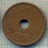 6266 MONEDA - DANEMARCA (DANMARK) - 5 ORE - ANUL 1936 -starea care se vede, Europa