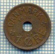 6284 MONEDA - DANEMARCA (DANMARK) - 1 ORE - ANUL 1936 -starea care se vede foto