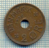 6249 MONEDA - DANEMARCA (DANMARK) - 2 ORE - ANUL 1936 -starea care se vede, Europa