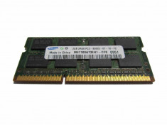 Memorie RAM 2Gb DDR3 Laptop 1066MHZ PC3-8500S Notebook SODIMM Samsung foto