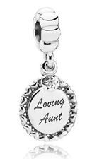 Talisman Pandora autentic din argint 791277cz- Loving aunt - 626 foto