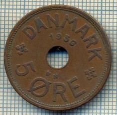 6272 MONEDA - DANEMARCA (DANMARK) - 5 ORE - ANUL 1936 -starea care se vede