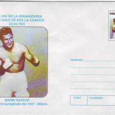 Sport, Box, Marin Gaspar, intreg postal necirculat, 1998