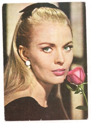 % carte postala (actori straini)-JEAN SEBERG foto