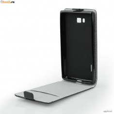 Husa Lenovo P70 Flip Case Inchidere Magnetica Black foto