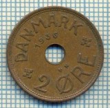 6233 MONEDA - DANEMARCA (DANMARK) - 2 ORE - ANUL 1936 -starea care se vede, Europa