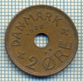 6233 MONEDA - DANEMARCA (DANMARK) - 2 ORE - ANUL 1936 -starea care se vede foto