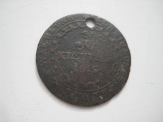 Moneda Austria-1kreutzer 1812-gaura- bronz. foto