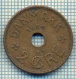 6240 MONEDA - DANEMARCA (DANMARK) - 2 ORE - ANUL 1936 -starea care se vede, Europa