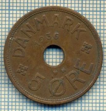 6274 MONEDA - DANEMARCA (DANMARK) - 5 ORE - ANUL 1936 -starea care se vede foto