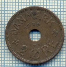 6346 MONEDA - DANEMARCA (DANMARK) - 2 ORE - ANUL 1929 -starea care se vede