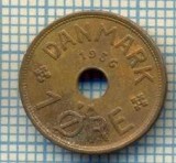6291 MONEDA - DANEMARCA (DANMARK) - 1 ORE - ANUL 1936 -starea care se vede, Europa