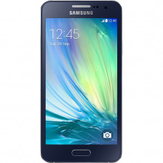 Smartphone Samsung Galaxy A3 16GB Dual Sim 4G Midnight Black foto