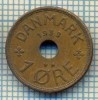 6292 MONEDA - DANEMARCA (DANMARK) - 1 ORE - ANUL 1938 -starea care se vede, Europa