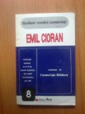 N8 Emil Cioran comentat de Carmen-Ligia Radulescuscu