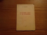 LA FRONTIERE OUEST DE LA ROUMANIE - St. Manciulea - 1940, 77 p. + 7 harti