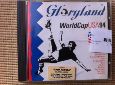 Gloryland World Cup USA CM 94 fotbal cd disc selectii muzica pop rock VG+ foto