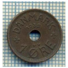 6316 MONEDA - DANEMARCA (DANMARK) - 1 ORE - ANUL 1932 -starea care se vede