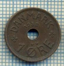 6316 MONEDA - DANEMARCA (DANMARK) - 1 ORE - ANUL 1932 -starea care se vede