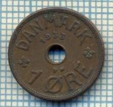 6311 MONEDA - DANEMARCA (DANMARK) - 1 ORE - ANUL 1933 -starea care se vede, Europa