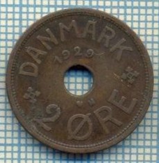 6340 MONEDA - DANEMARCA (DANMARK) - 2 ORE - ANUL 1929 -starea care se vede
