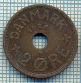 6340 MONEDA - DANEMARCA (DANMARK) - 2 ORE - ANUL 1929 -starea care se vede foto