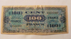 CY - 100 francs (franci) 1944 Franta foto