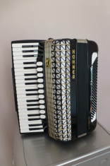 Acordeon HOHNER ATLANTIC DE LUXE IV N, 120 Basi si 11 registre; Made in Germany foto