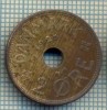 6334 MONEDA - DANEMARCA (DANMARK) - 2 ORE - ANUL 1929 -starea care se vede, Europa