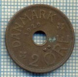 6333 MONEDA - DANEMARCA (DANMARK) - 2 ORE - ANUL 1929 -starea care se vede, Europa