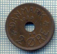 6337 MONEDA - DANEMARCA (DANMARK) - 2 ORE - ANUL 1929 -starea care se vede